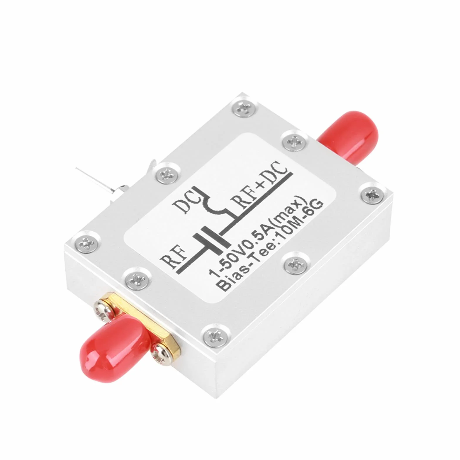 ANGGREK 10MHz 6GHz Bias Tee, Szerokopasmowy Koaksjalny Blok DC do Testów i Pomiarów