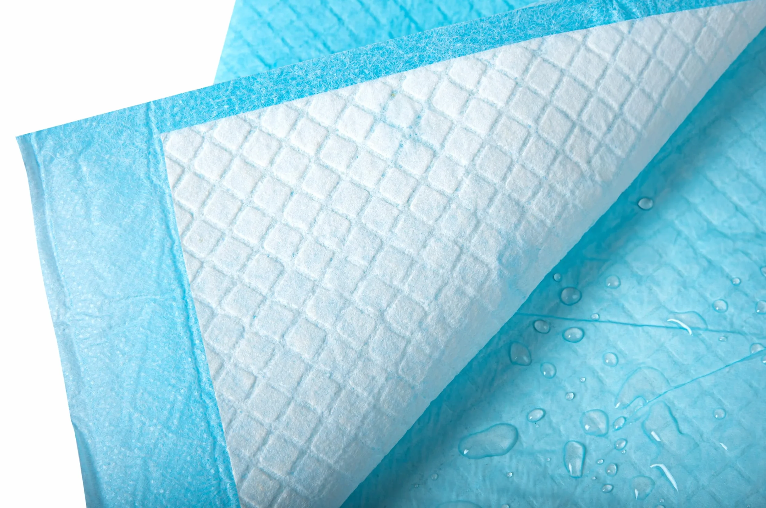 Podkłady higieniczne dla psów szczeniaków, podkłady chłonne jednorazowe do nauki dla zwierząt domowych, zestaw 100 sztuk, 6-warstwowe (100, 45 x 60 cm)