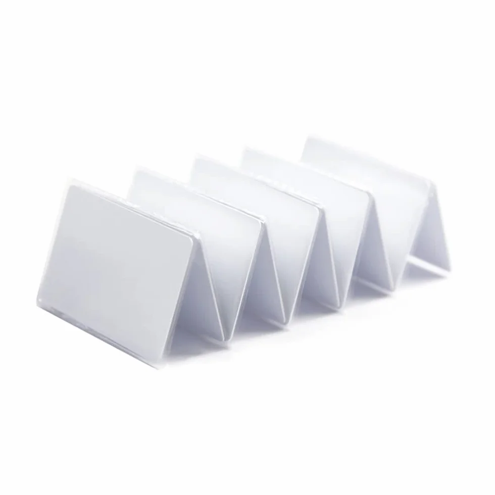 Karta identyfikacyjna RFID 125kHz T5577/EM4305 PVC 0,8mm biała
