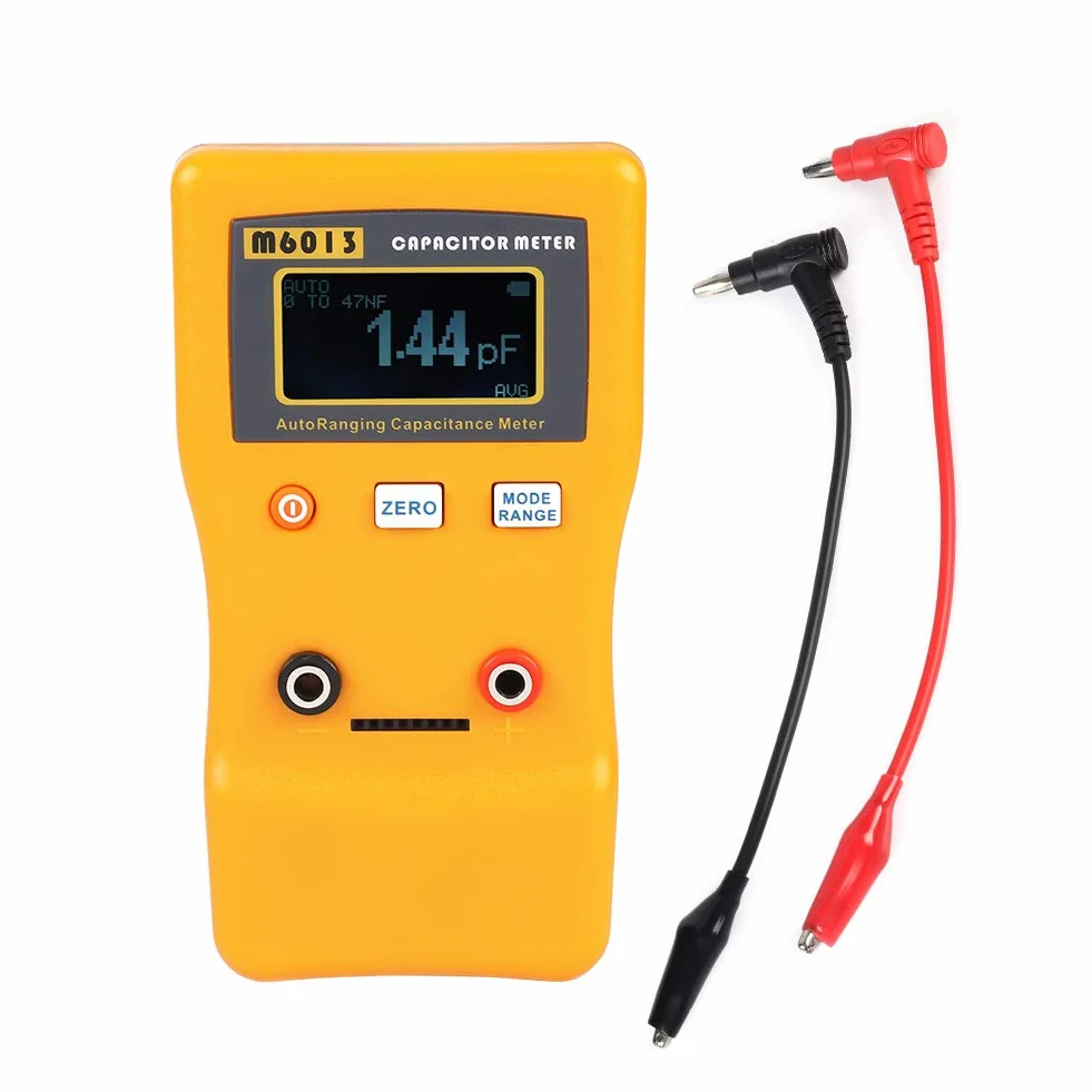 Oumefar M6013 LCD precyzyjny miernik kondensatora tester pojemności rezystancji