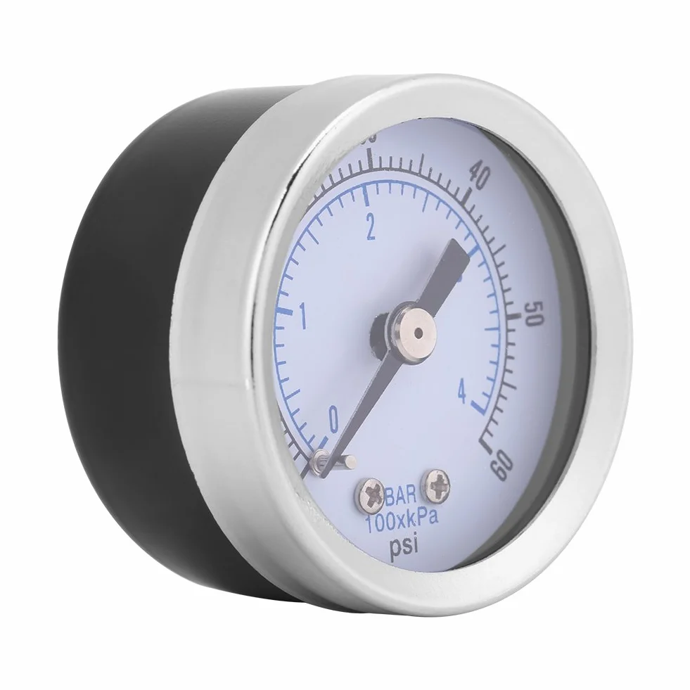 Manometr Akozon 0-60psi 0-4bar 1/8 "Manometr do wody i oleju gazowego
