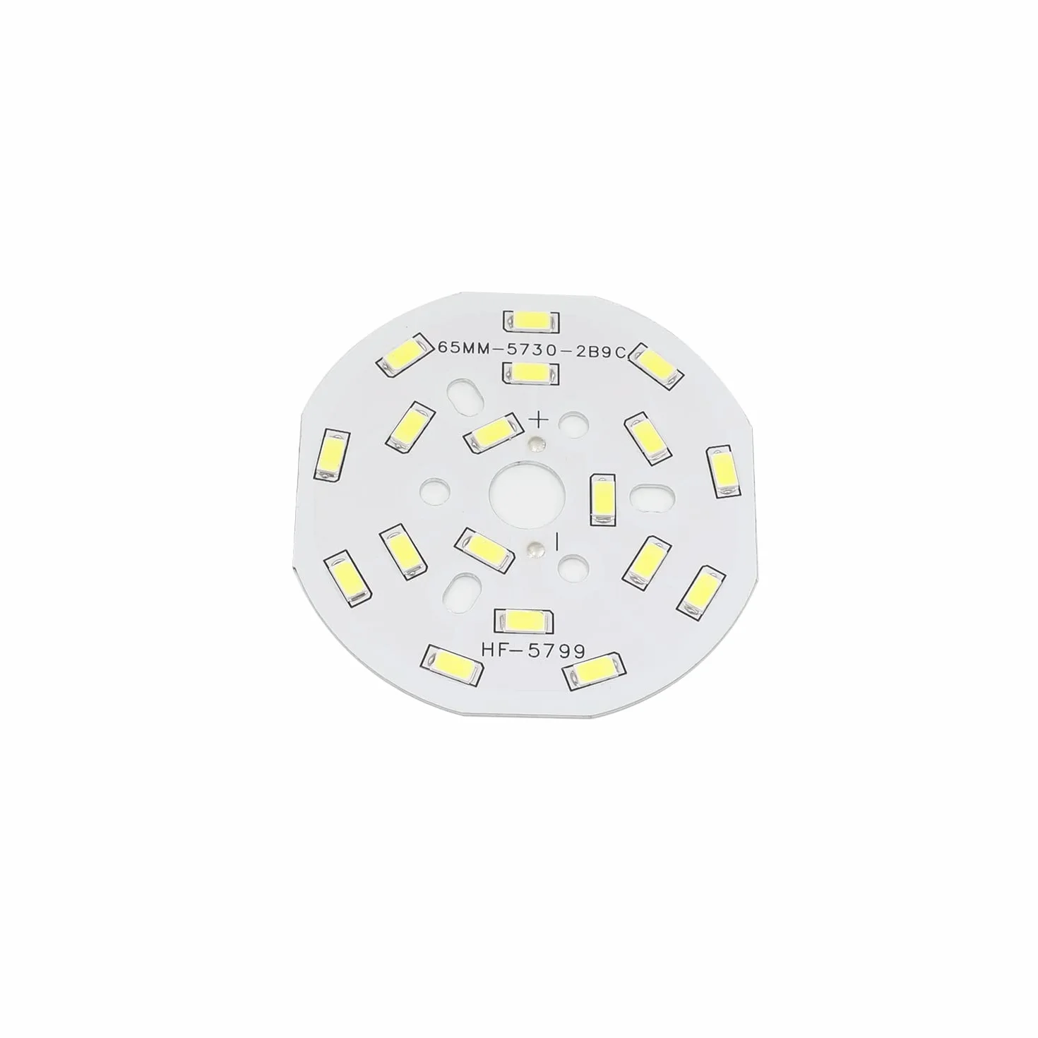 Othmro Żarówka LED 9 W COB lekkie koraliki, 300 mA, 27-30 V, 120 lm, biała 6500 K średnica 65 mm, 5 szt