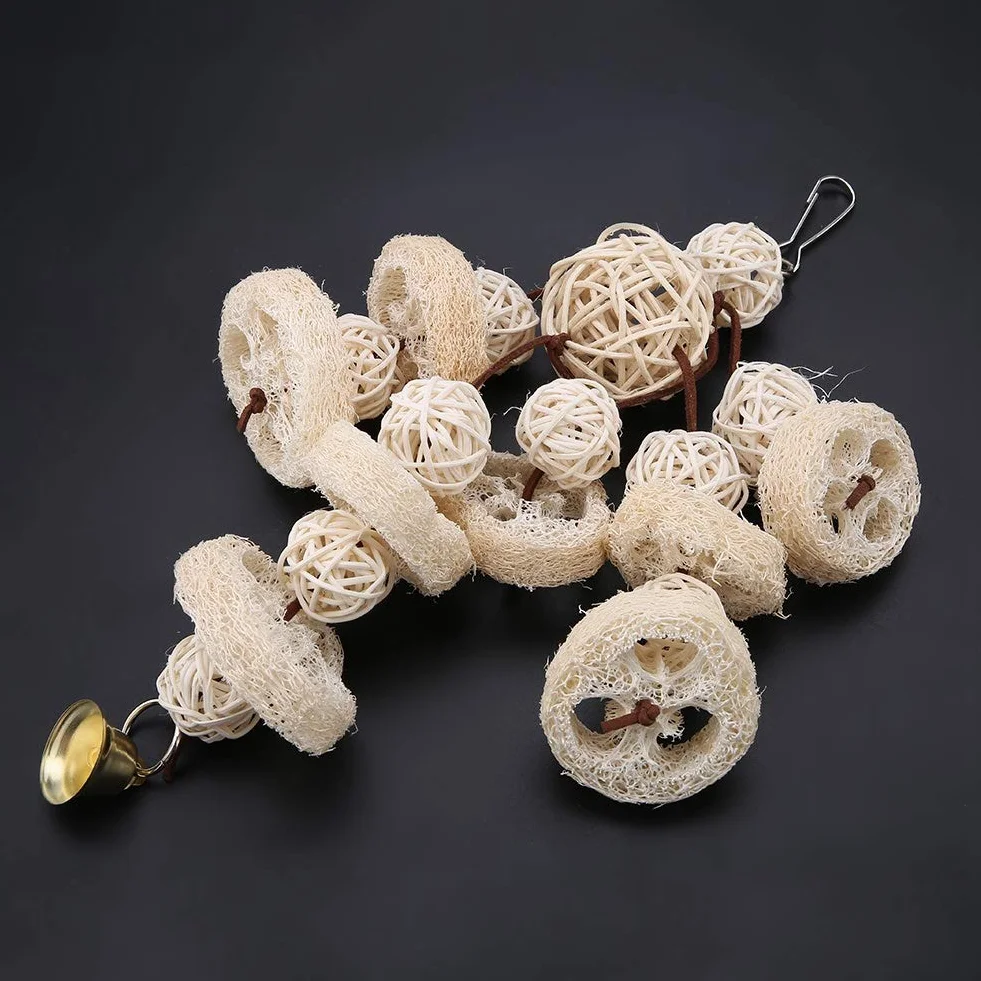 Bird Toys, Parakeet Toys Bird Toys Bird Swing Zabawki Kakatie Toys Można zawiesić w Dużych i średnich Klatkach Papugi