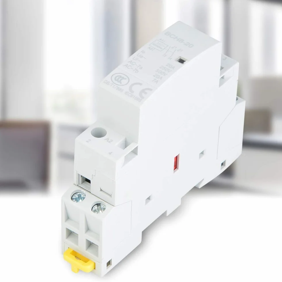 Stycznik AC 20 A 2P 1S+1Ö 35 mm DIN montaż szynowy 220 V/230 V 50/60 Hz