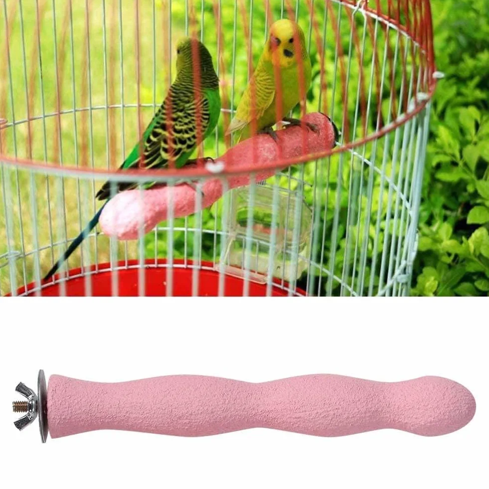 Zabawka dla ptaków Grzędy dla ptaków Zabawka dla papug Grzędy dla ptaków Nimfa Papugi Budgie (19 cm)