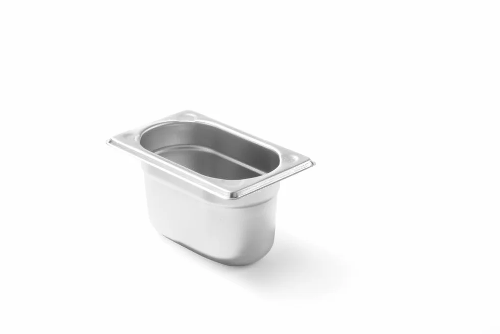 HENDI Pojemnik GN1/9 stal nierdzewna 1L 176x108x100mm -40°C do 250°C