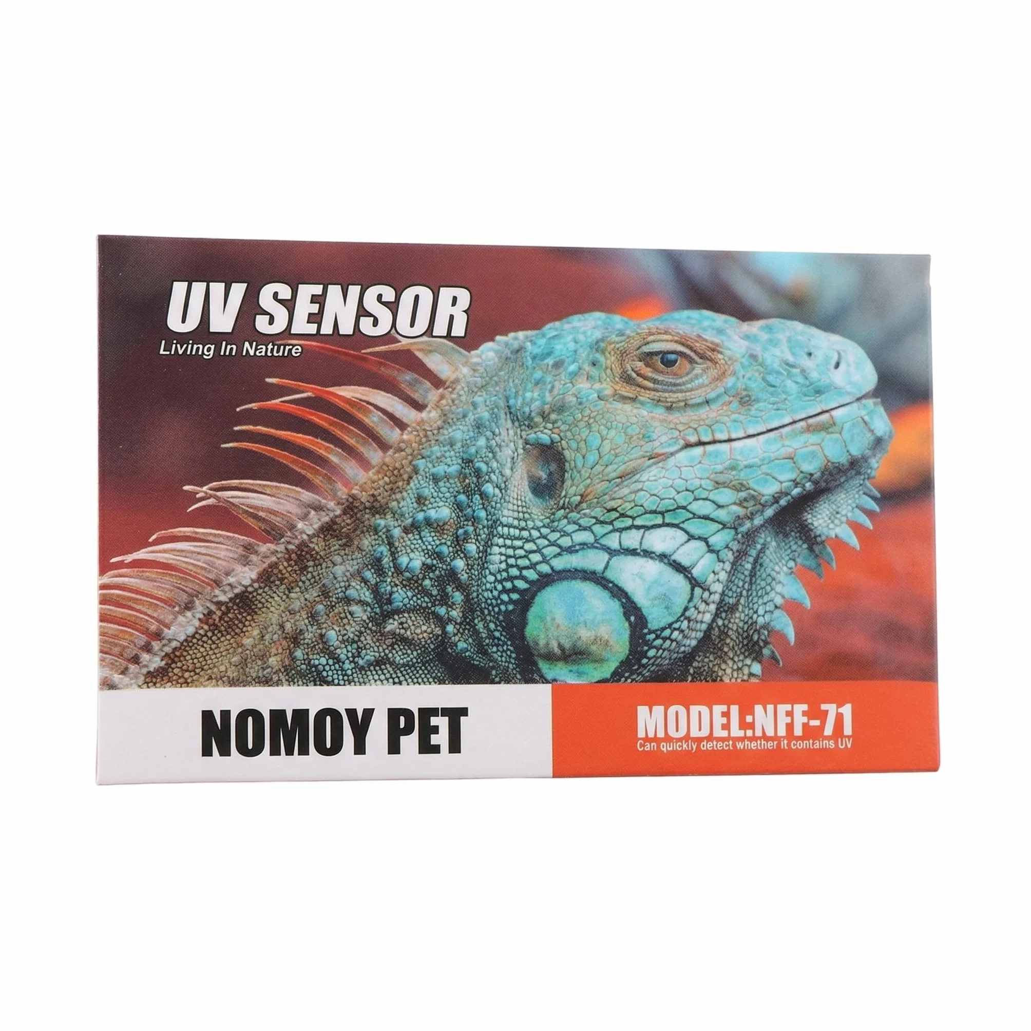 Karta testowa UV, szybki test Czujnik UVB Wysokiej jakości materiał wielokrotnego użytku do testów UV gadów