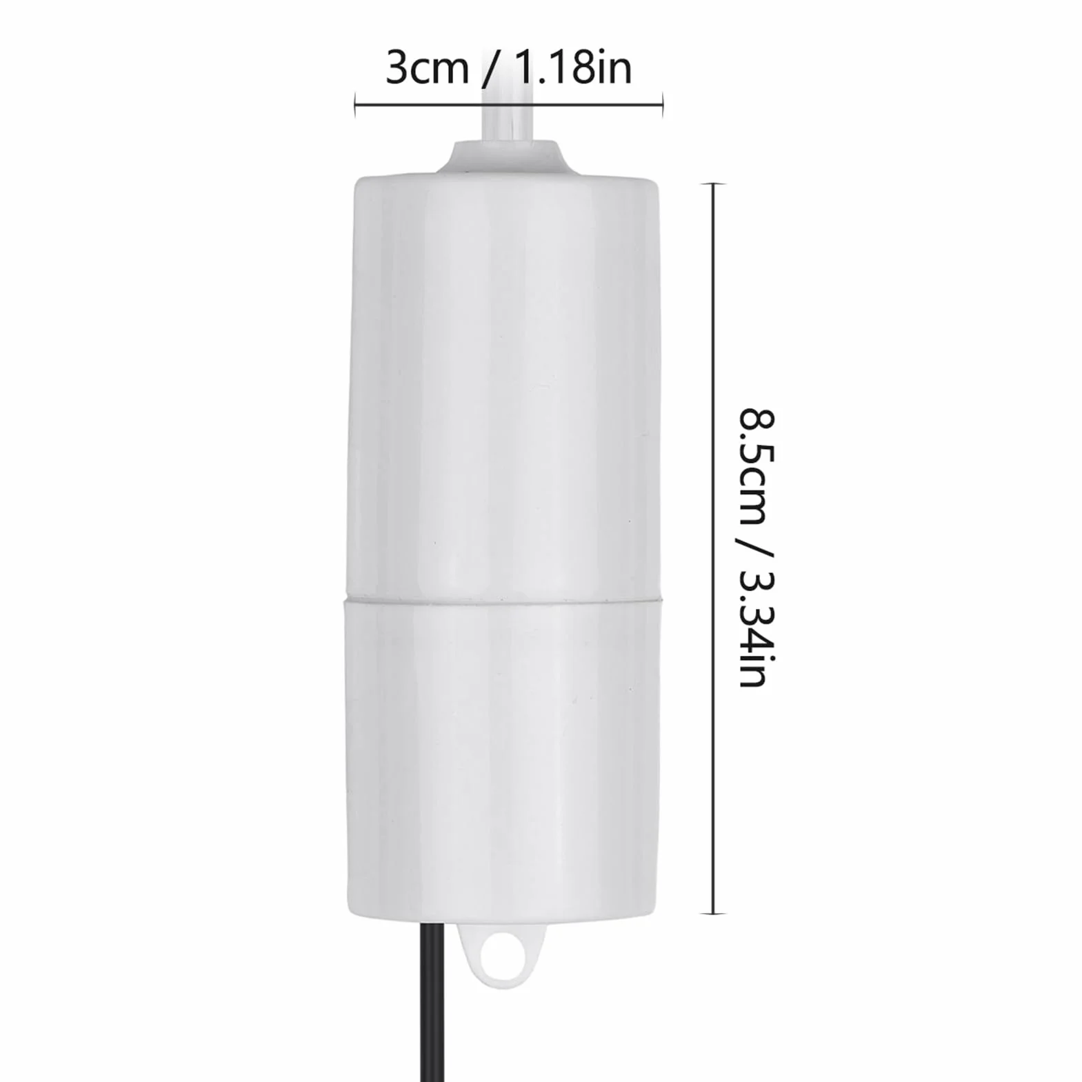 Pompka Powietrza do Akwarium Mała Pompa Tlenu Mini USB Pompa Tlenu Cicha z rurką napowietrzającą Kamień Napowietrzający do Domowego Akwarium Akwaria Wędkarstwo na świeżym