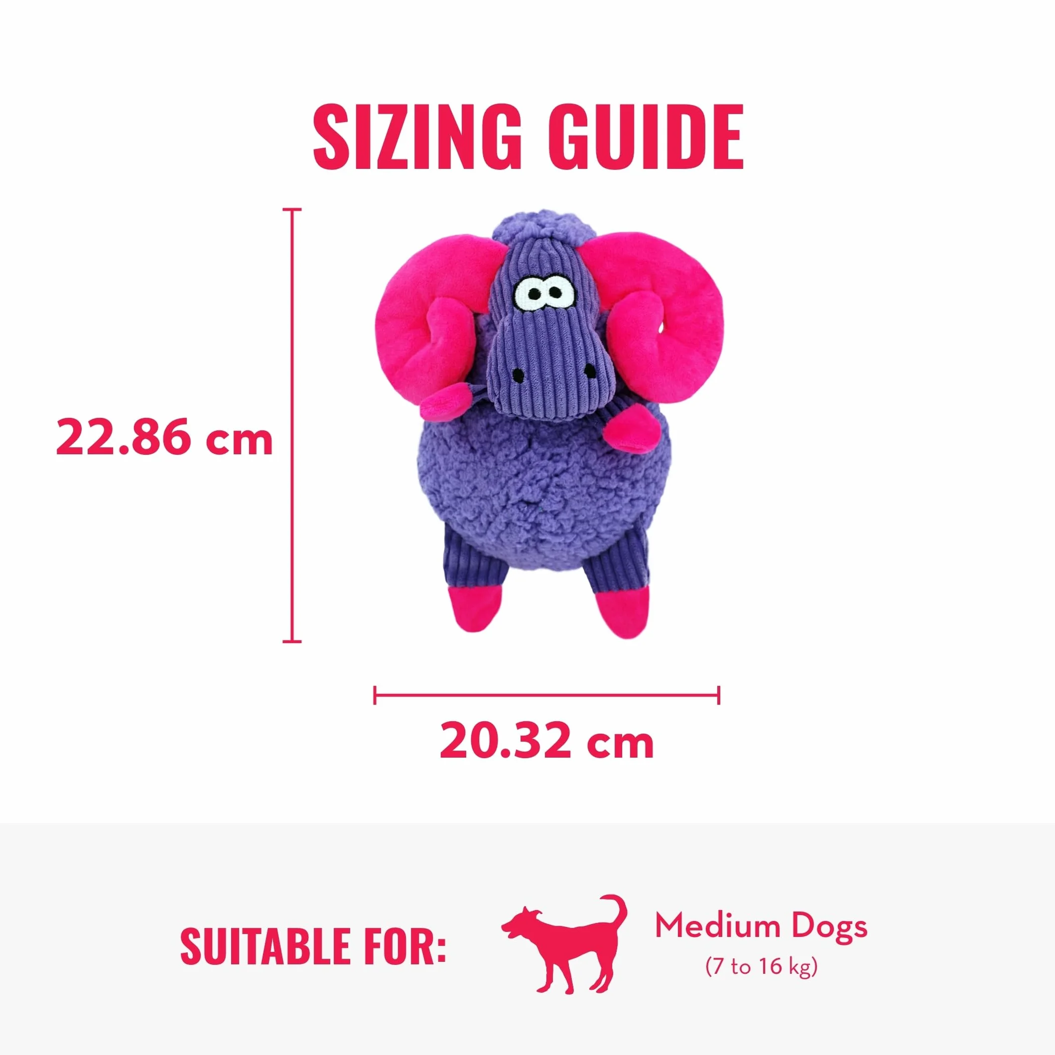 KONG Sherps™ Floofs duży róg