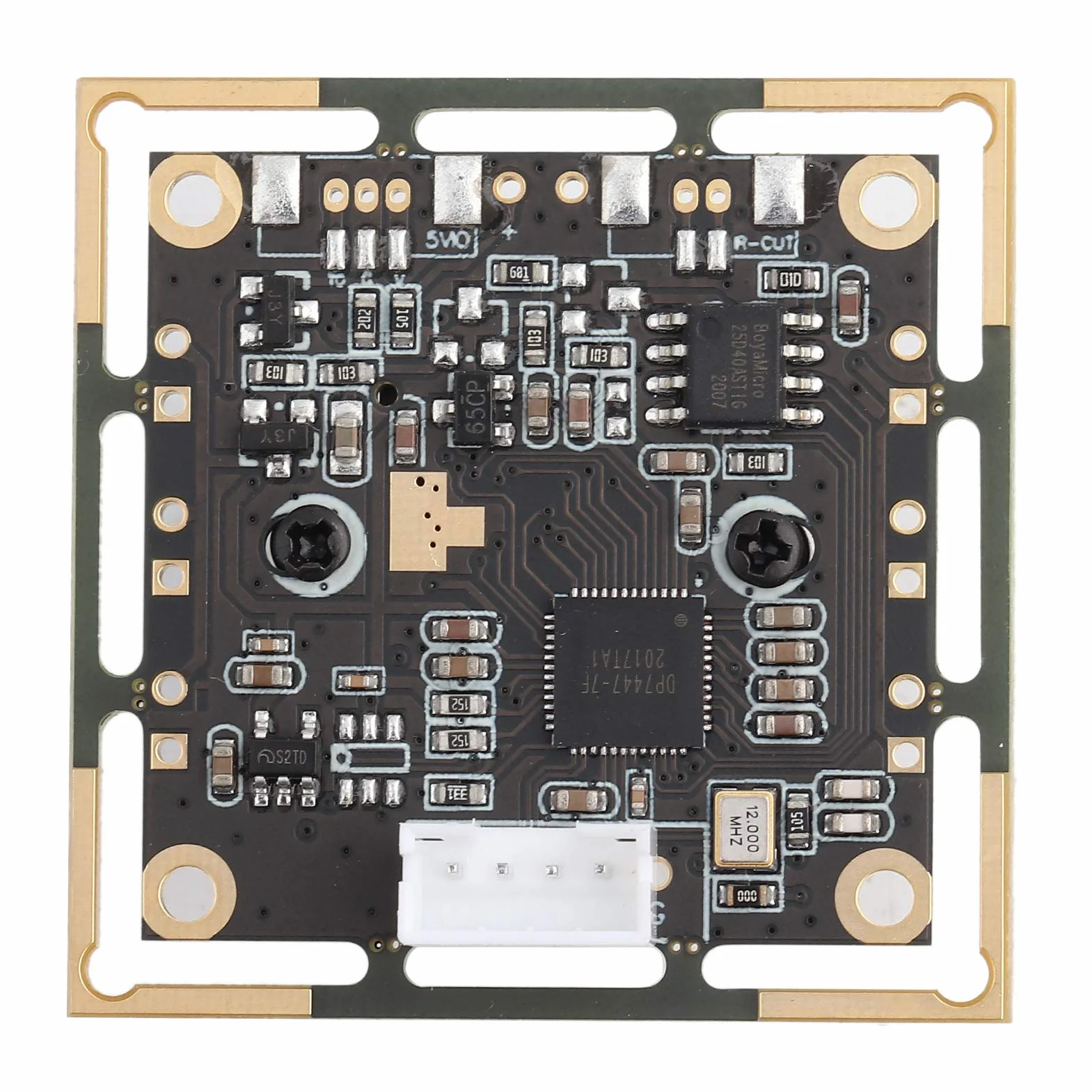 OV2710 HBV-1716WA Moduł kamery USB 140 stopni 2MP szerokokątny Przemysłowe komponenty elektroniczne