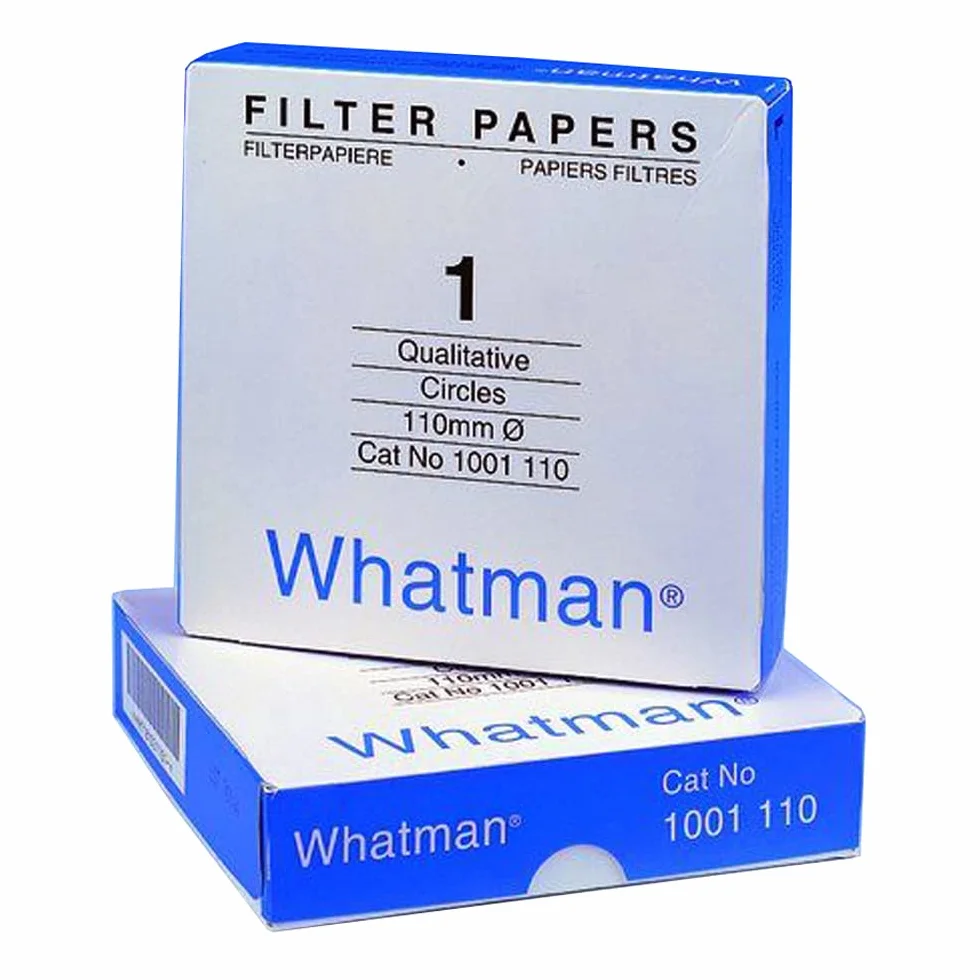 Whatman 1001–042 Quantitative Filter Kreise, 11 mikronów, 10,5 s/100 ml przepływu, poziom 1, średnica 42,5 mm (100 sztuk)