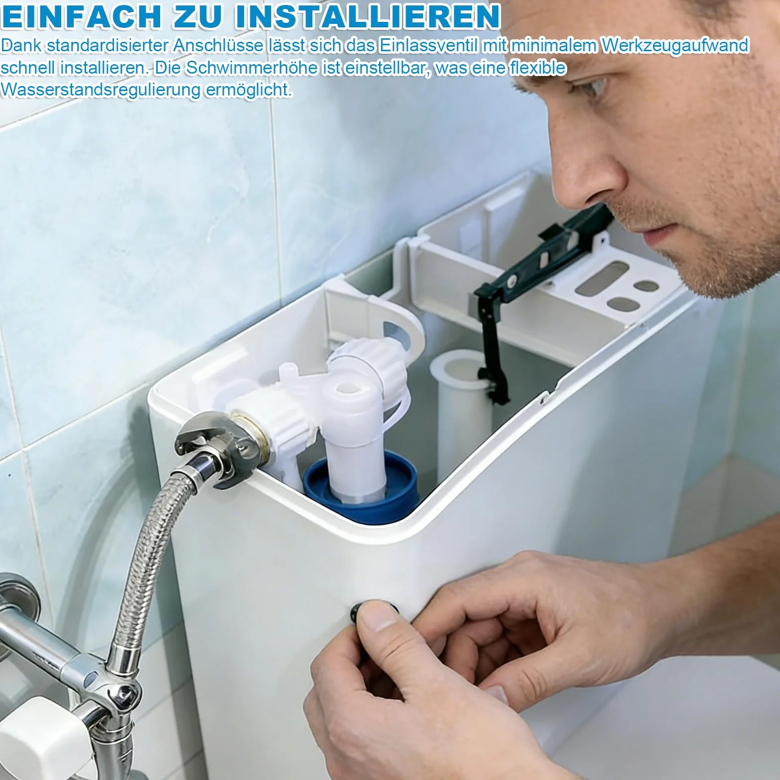 Mosiężne zawory napełniające do spłuczki G3/8" G1/2" uniwersalne