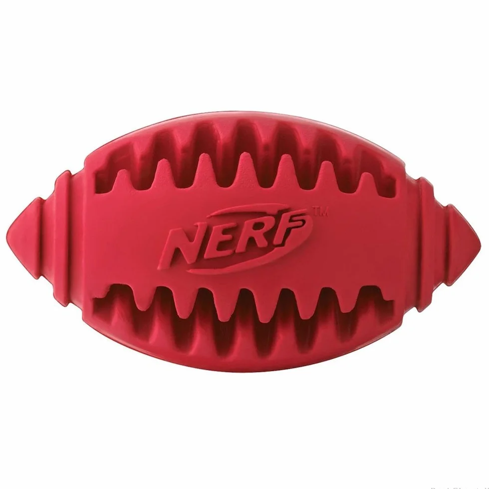 Nerf Dog Zabawka do gryzienia piłki nożnej, średnia