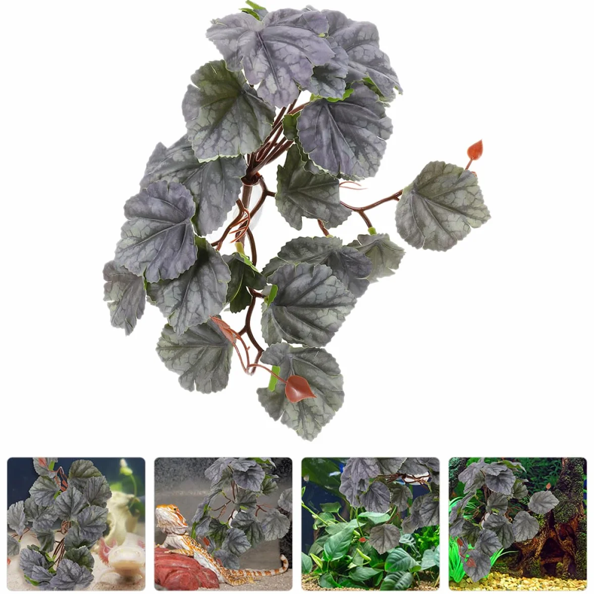 5szt Przyssawki Do Roślin Wiszących Rośliny Kraba Pustelnika Terrarium Wodospady w Terrariach Dla Gadów Rośliny Do Terrariów Monstera Wąż Zakład Zbiornik Wodny Plastikowy