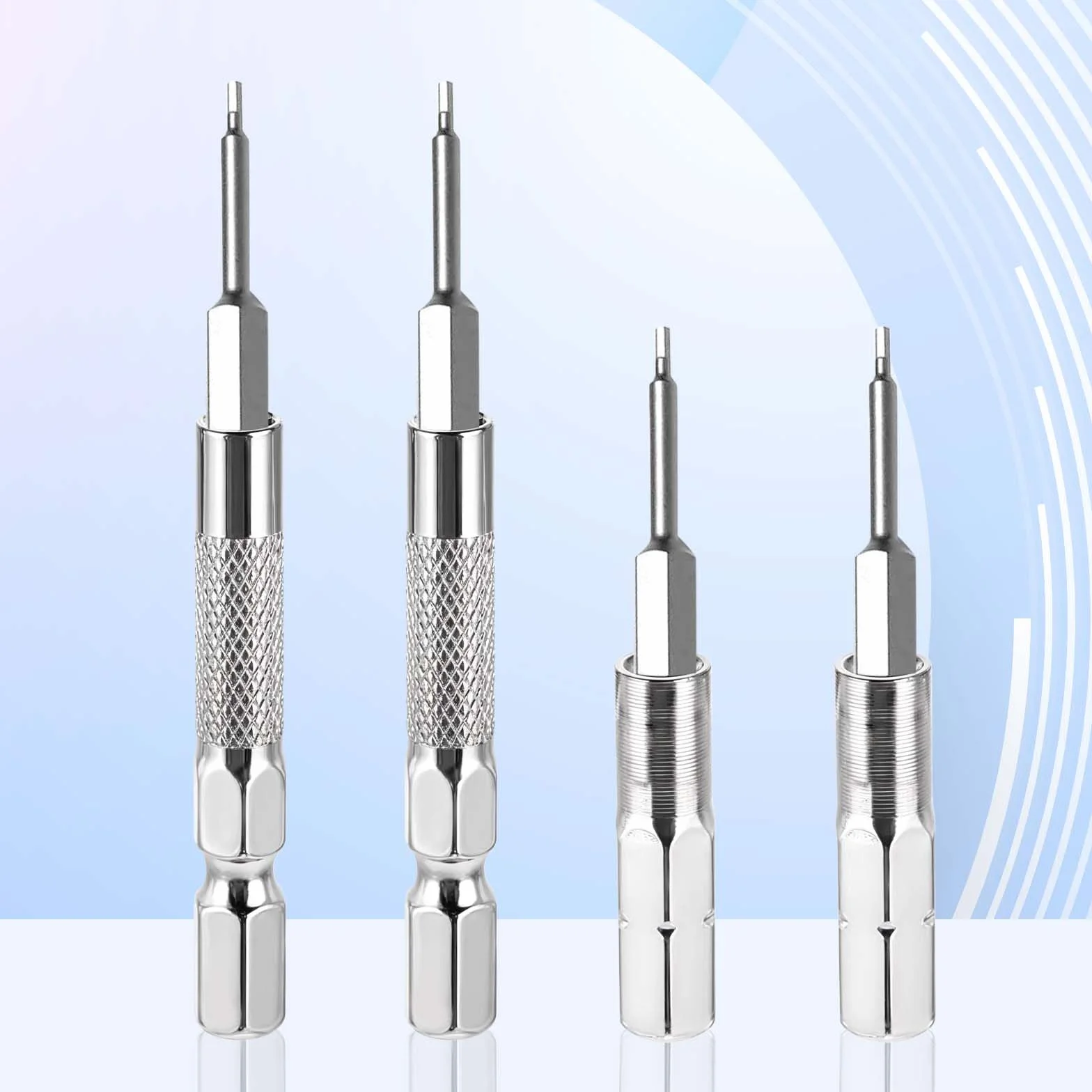 Adapter do bitów sześciokątnych 1/4 cala 6,35 na 4 mm końcówki wkrętakowe