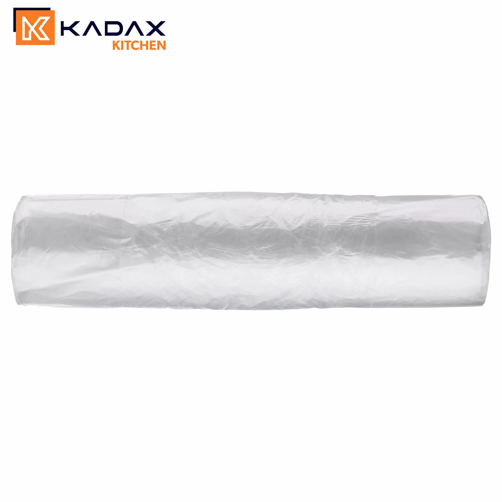 KADAX 3 x torby 42,5 × 22 cm, 120 sztuk, woreczki węzłowe na rolce, torebki na koszulę z folii HDPE, torebki na koszulę, torebki plastikowe z uchwytami, plastikowe torebki