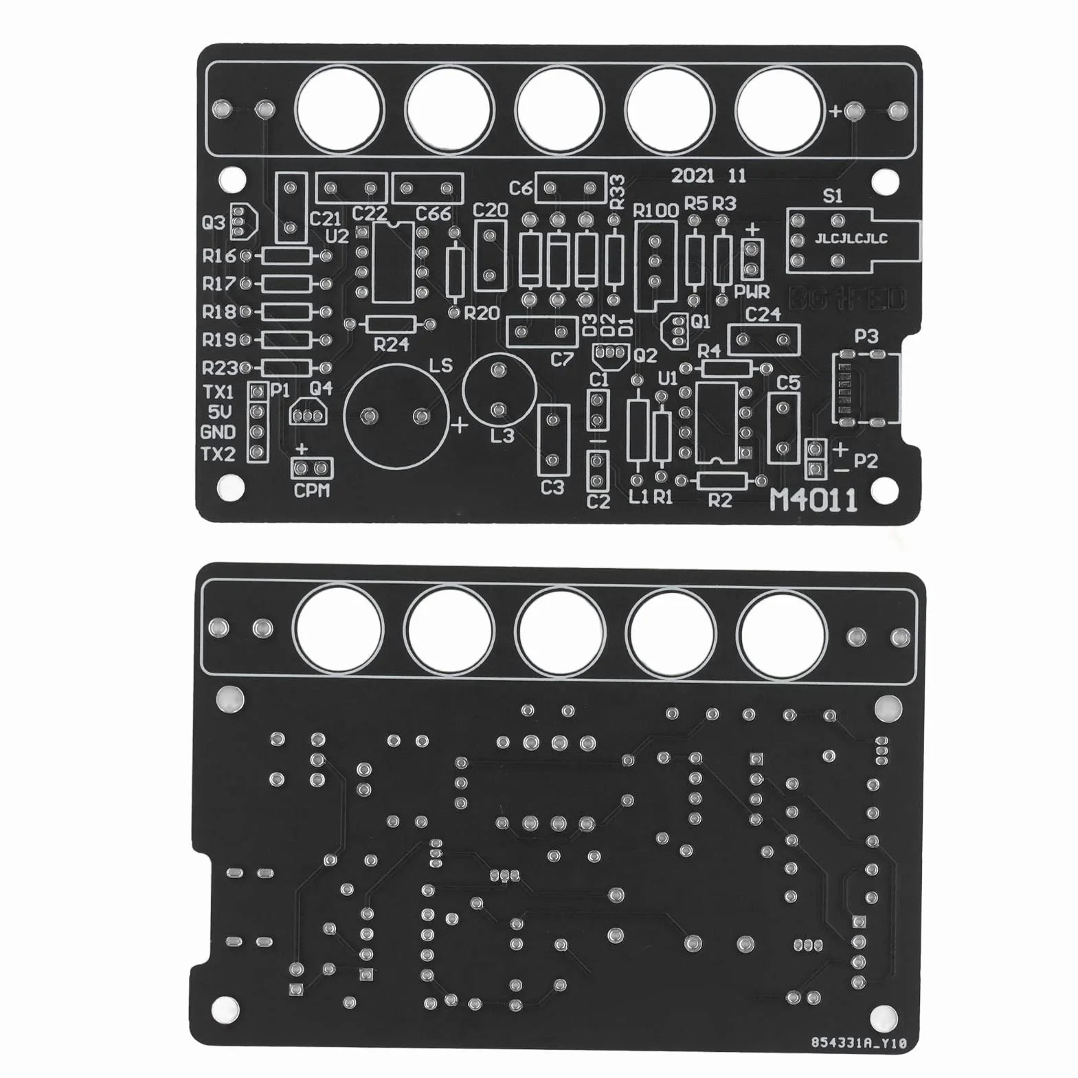 M4011 Niezmontowany DIY Zestaw Części Licznika Geigera Moduł Detektora Promieniowania Jądrowego Promienie Rentgenowskie Promienie γ Promienie β