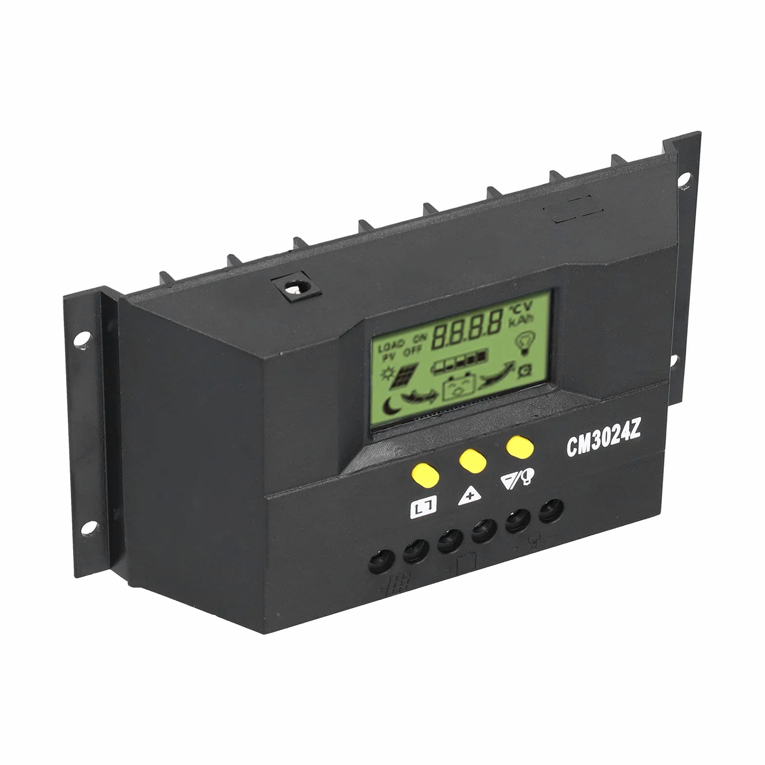 Regulator Ładowania Słonecznego PWM 30A 12V/24V z Ekranem LCD Automatyczna Identyfikacja Napięcia