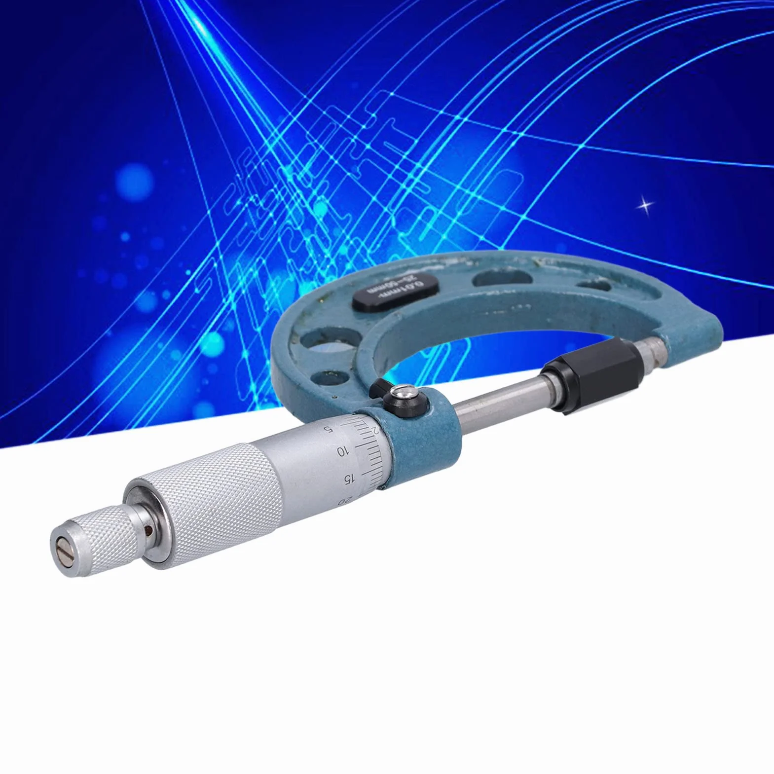 Mikrometr Zewnętrzny 25-50mm 0.01mm ze Stali Nierdzewnej
