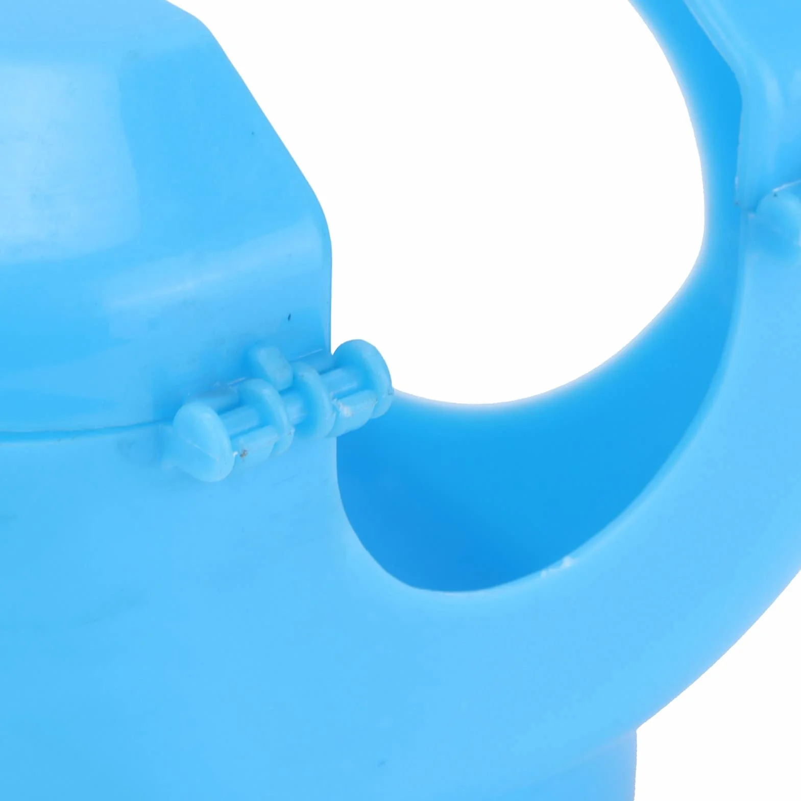 Uchwyt do karmienia gołębi, pomaga karmić gołębi plastikowy uchwyt na ramkę dla papug Wróbel(niebieski)
