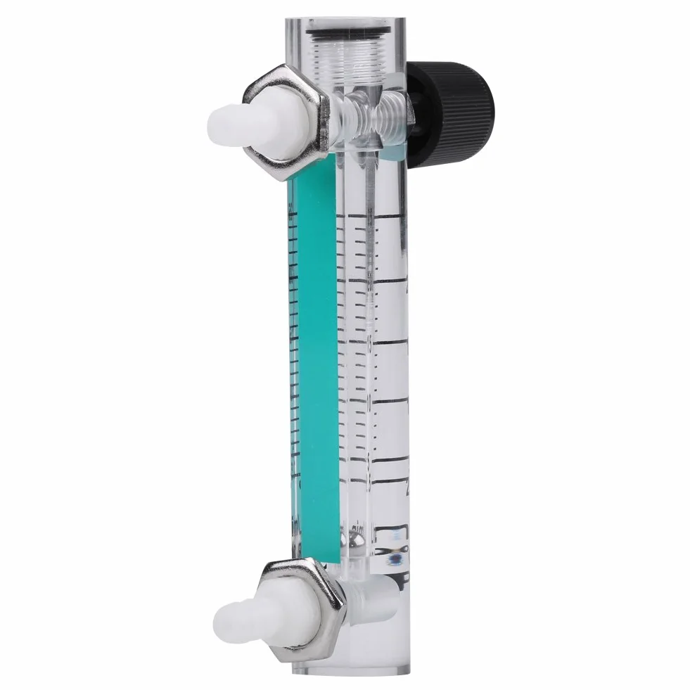Yosoo Health Gear przepływomierz gazu, 2,5-25 LPM przepływomierz z zaworem regulatora do tlenu/powietrza/gazu
