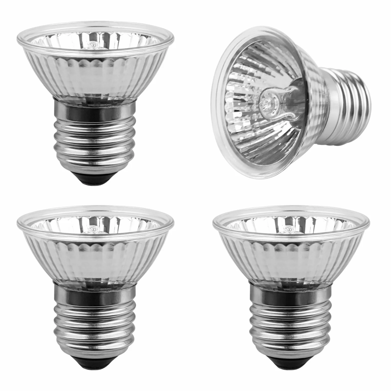 SCNNC Lampa grzewcza do terrarium, 50 W, halogenowa E27, UVA, UVB, z możliwością ściemniania, AC230 V, ciepła biel 2700 K, UV gady, lampa grzewcza UVA UVB E27 dla żółwia, jaszczurki, akwarium