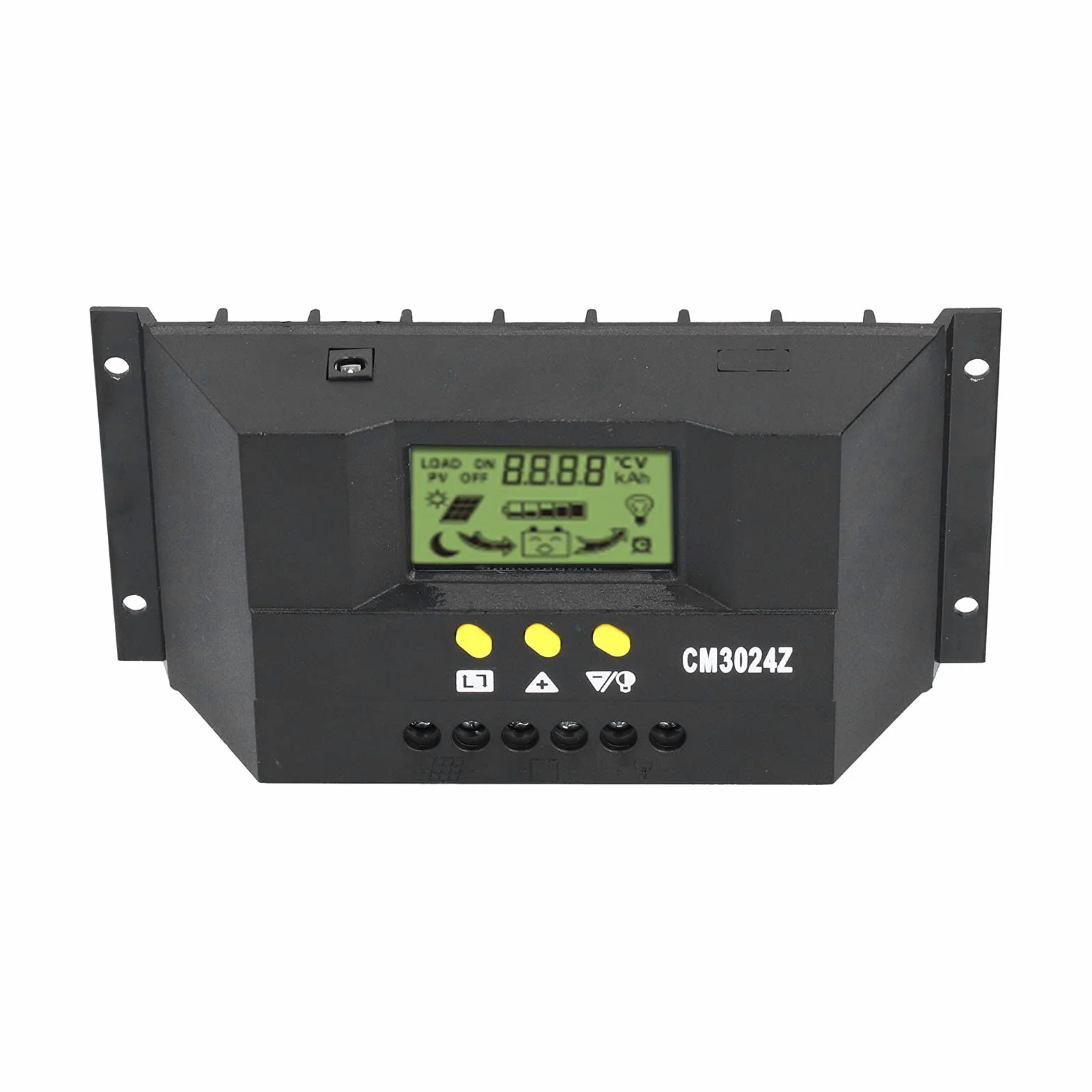 Regulator Ładowania Słonecznego PWM 30A 12V/24V z Ekranem LCD Automatyczna Identyfikacja Napięcia