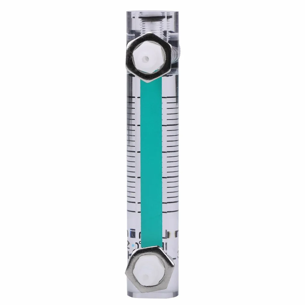 Yosoo Health Gear przepływomierz gazu, 2,5-25 LPM przepływomierz z zaworem regulatora do tlenu/powietrza/gazu