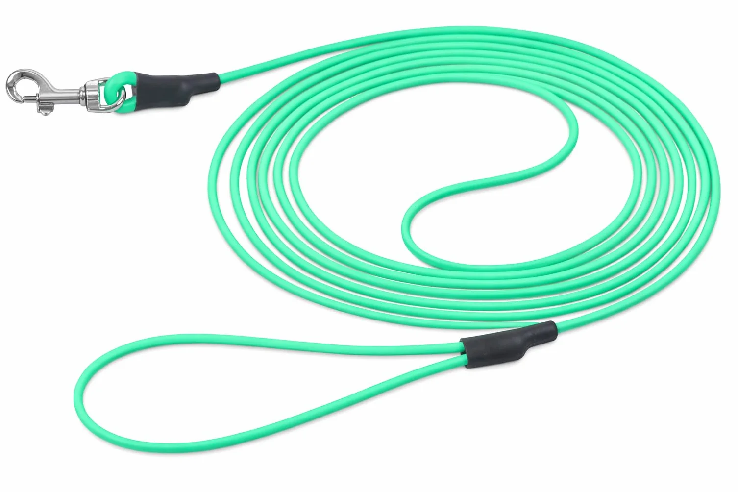 Smycz treningowa i holownicza CASPAR zielona 500 cm 4 mm
