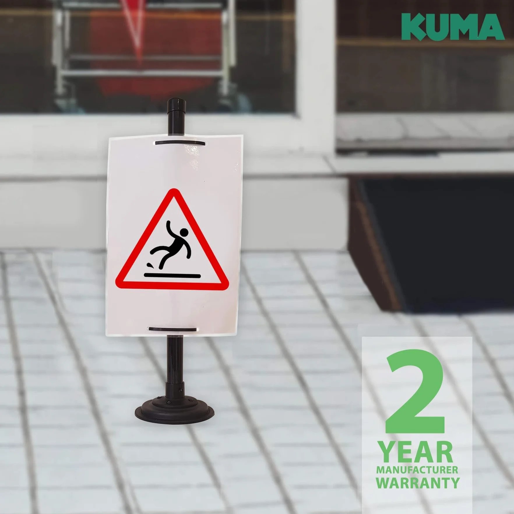 KUMA Magnetyczny uchwyt na maszt do anteny telewizyjnej Wifi – podstawa magnetyczna 300 mm, montaż w domu, przyczepie kempingowej, ciężarówce, łodzi, może być również używany jako flaga, stojak