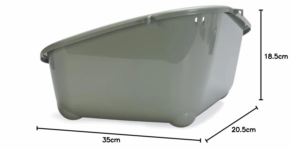 Karlie Eco toaleta dla gryzoni, 35 x 18,5 x 20,5 cm, zielona