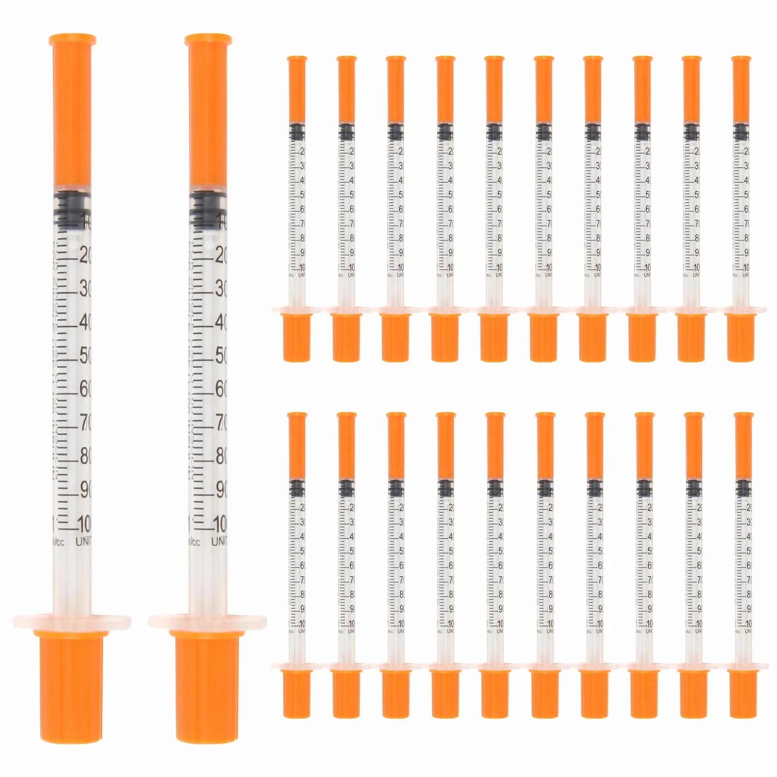 Strzykawka 1 ml 31 G x 8 mm do karmienia zwierząt i precyzyjnych zastosowań laboratoryjnych