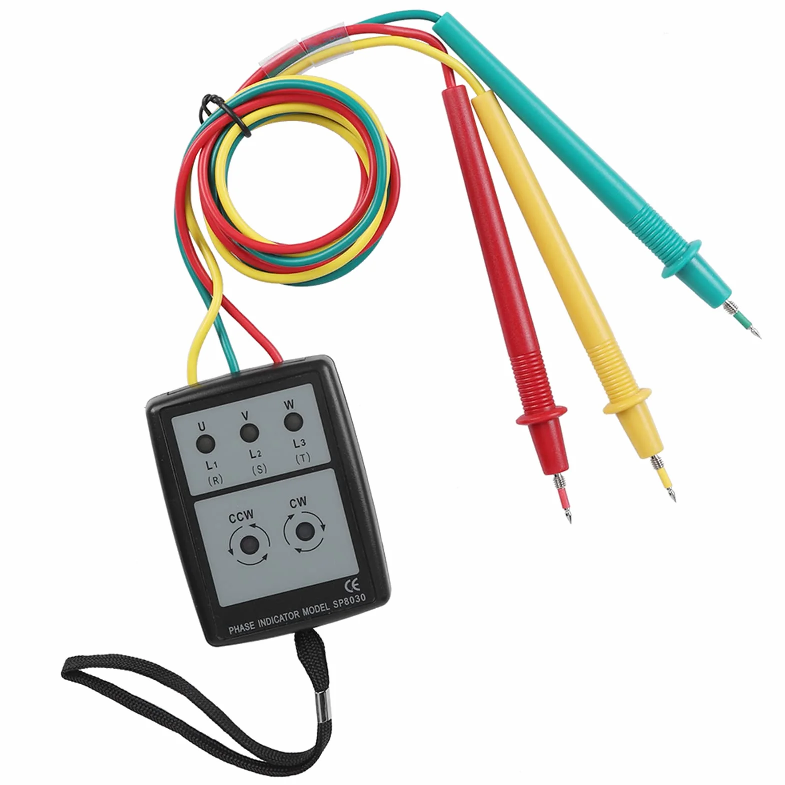 Cyfrowy Wskaźnik Rotacji Faz LED 200-480 V AC SP8030