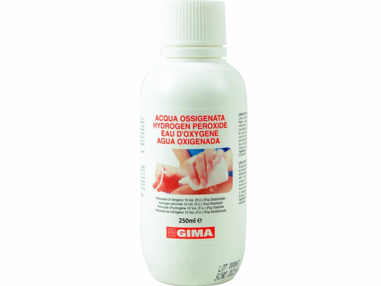 GIMA Nadtlenek wodoru 3% 250 ml 12 sztuk stabilizowany