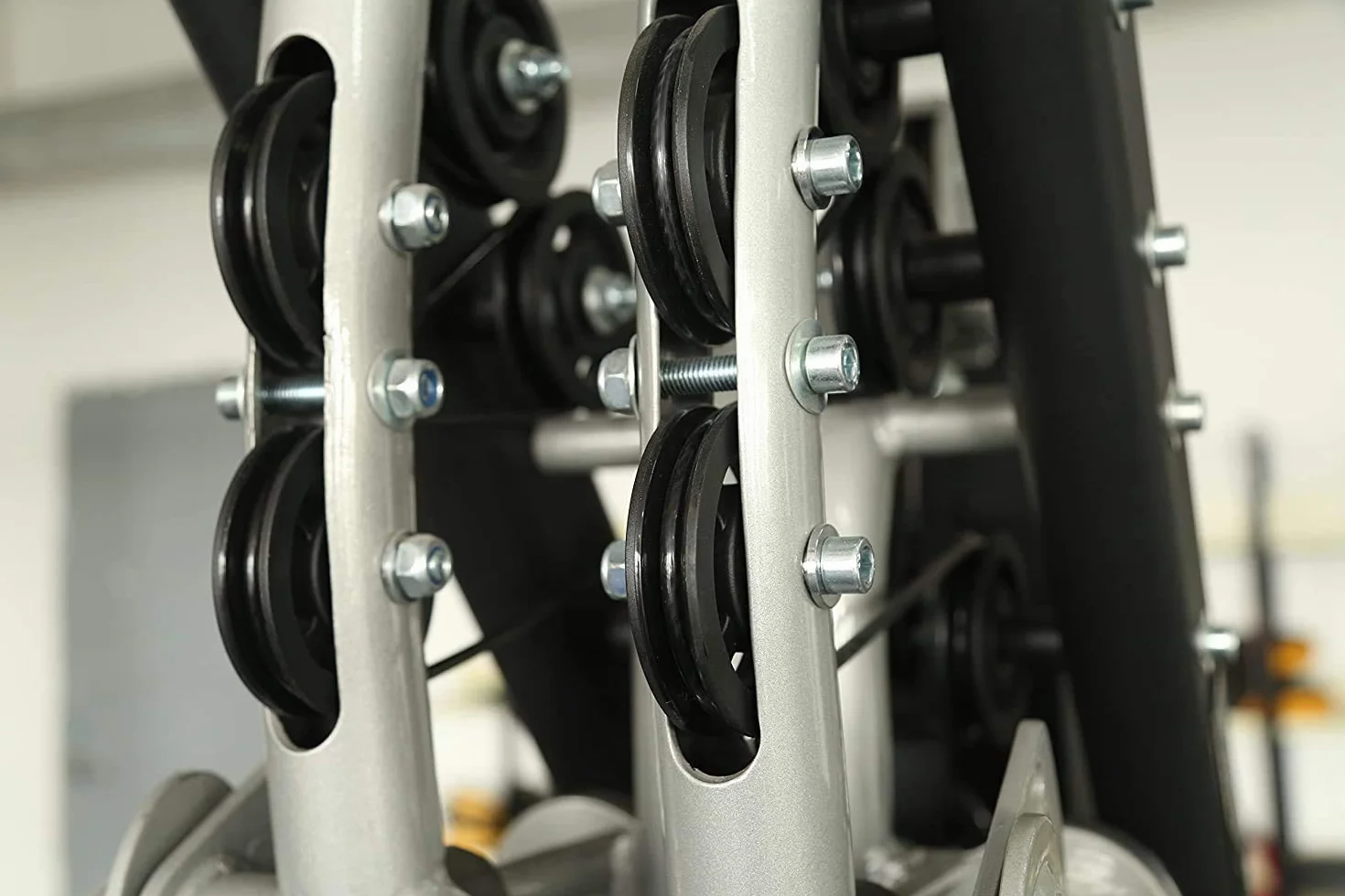 NC Rolka Linowa 90 mm, Kierunkowa, 2 Szt. do Sprzętu Fitness, Część Zamienna