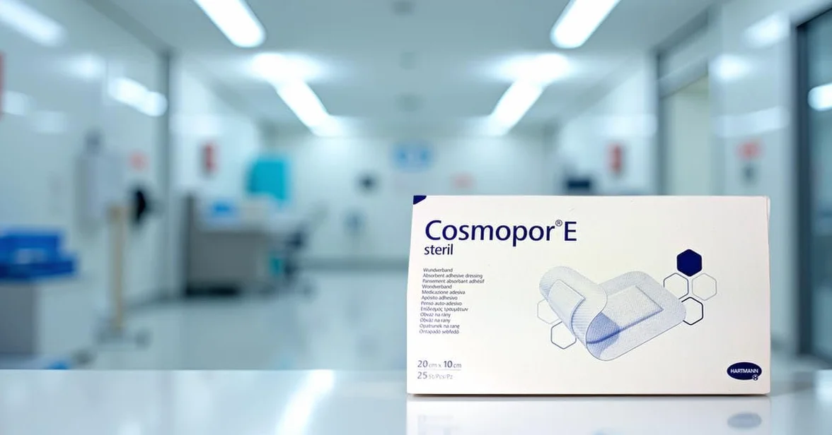 COSMOPOR E Steril jałowy opatrunek 20x10cm 25sztuk