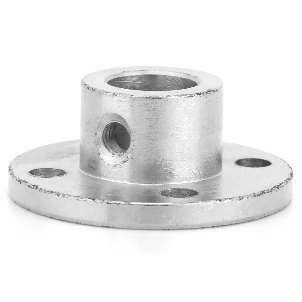 Złącze kołnierzowe, 2 szt. M4 sztywne złącze kołnierza złącze wału silnika ID 10 mm od 16 mm złącze wału prowadzącego silnika sprzęgło osi łożyska złączki