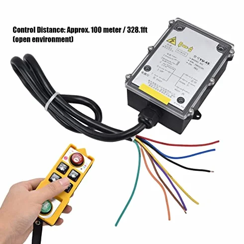 YU-4S Micro Electric Remote Control Bezprzewodowy Przełącznik Zestaw Nadajnika 800 MHz IP68 DC