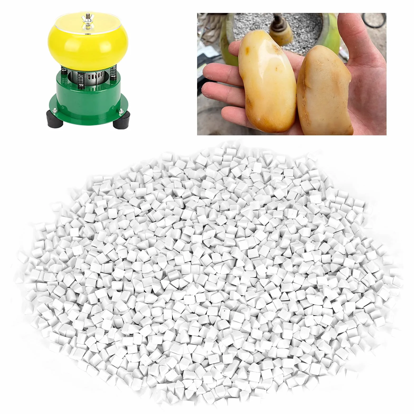 Media ceramiczne 4 mm 500 g do szlifierki wibracyjnej