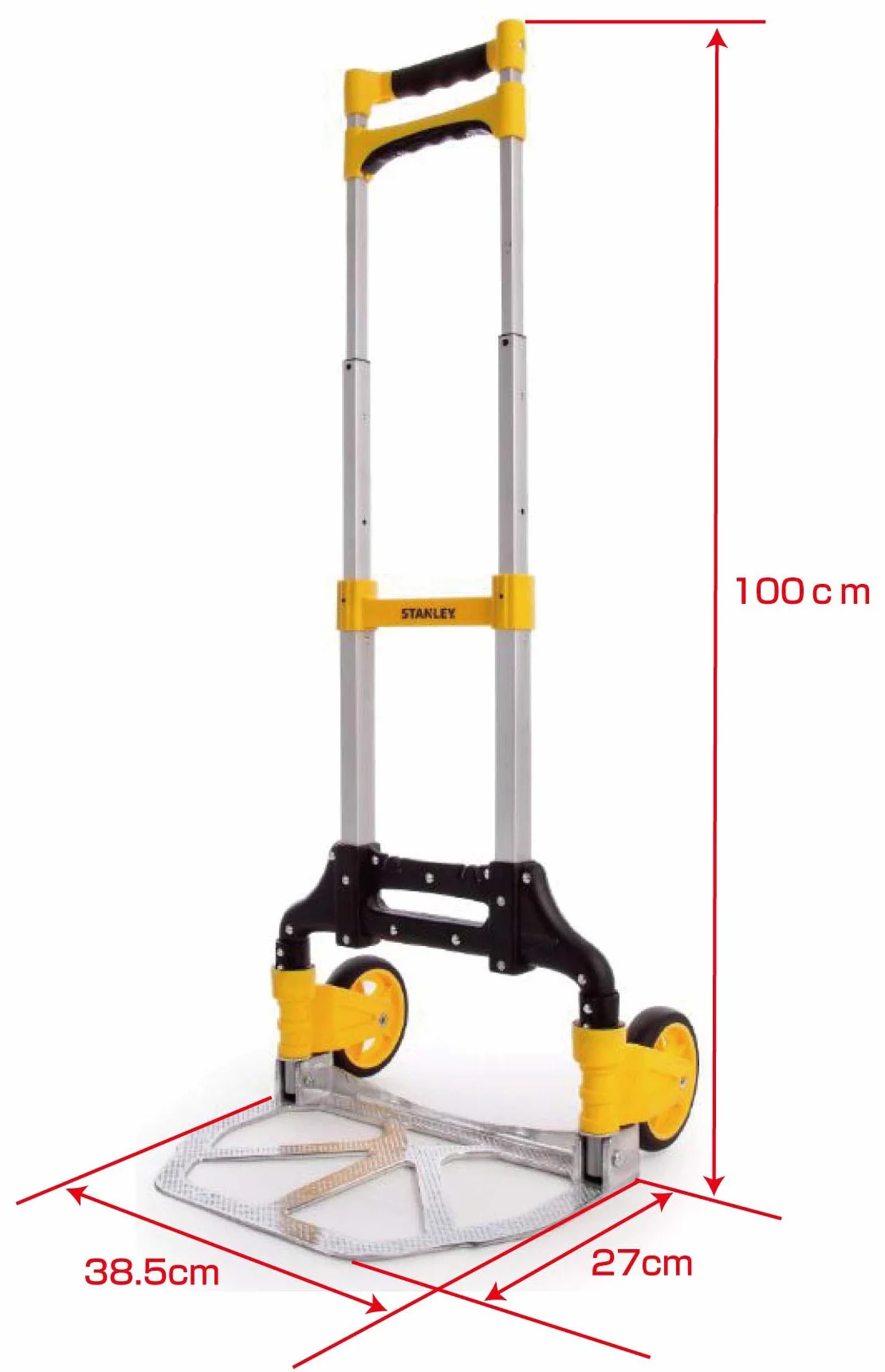 STANLEY Składany wózek transportowy SXWTD-FT516, nośność 70 kg, 39 x 28 cm