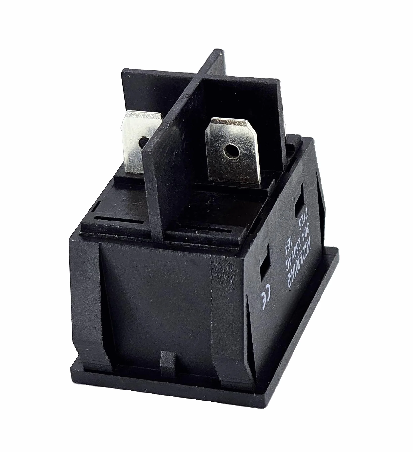 Przełącznik kołyskowy czerwony wodoszczelny 30 A 250V 4 piny 30x22 mm podświetlany