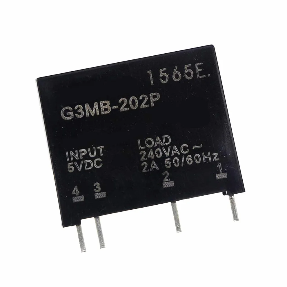 Hailege G3MB-202P moduł przekaźnika półprzewodnikowego SSR 5V DC 240V AC 2A PCB