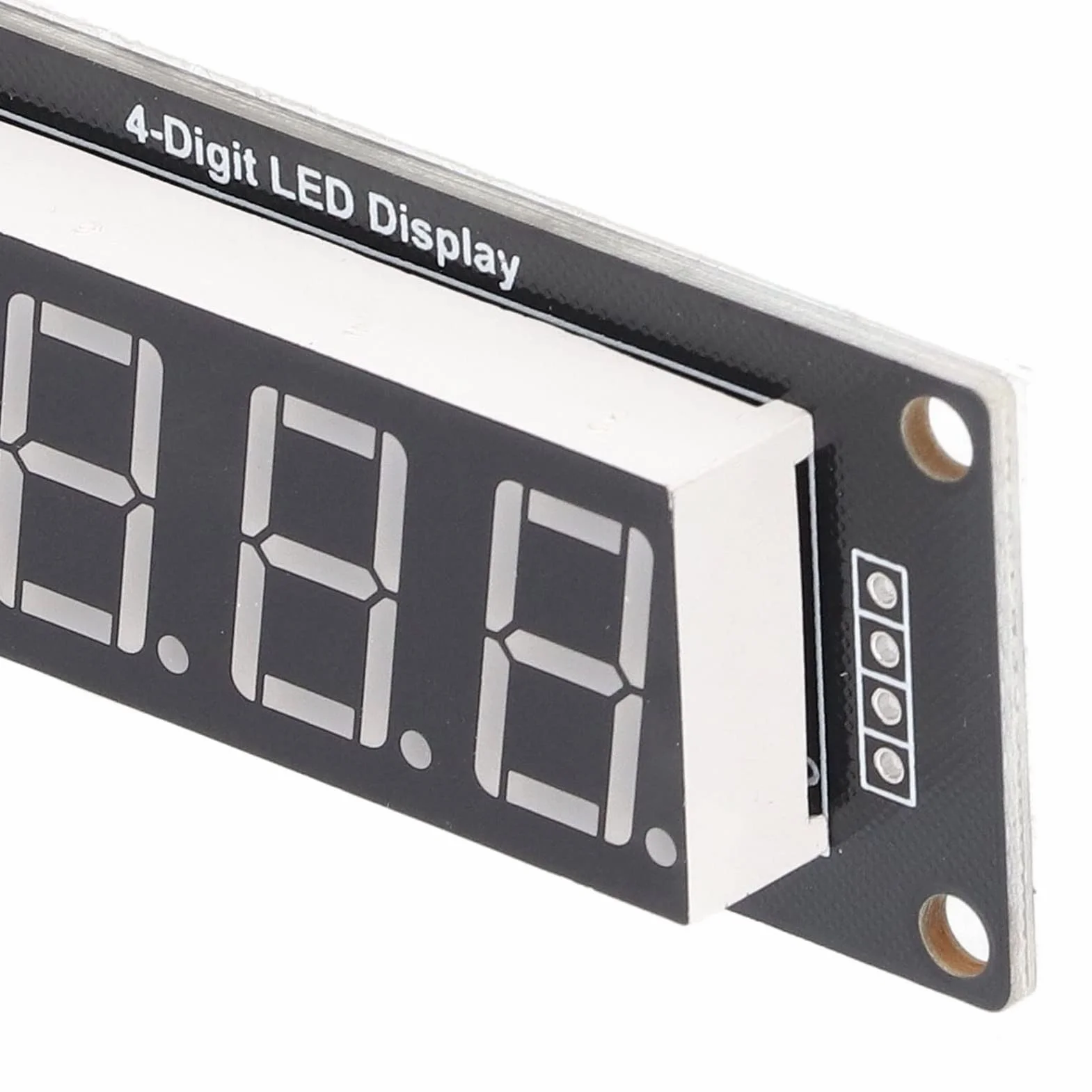 Moduł Wyświetlacza Segmentowego LED TM1637 4-cyfrowy 0,56in Zestaw Czerwony
