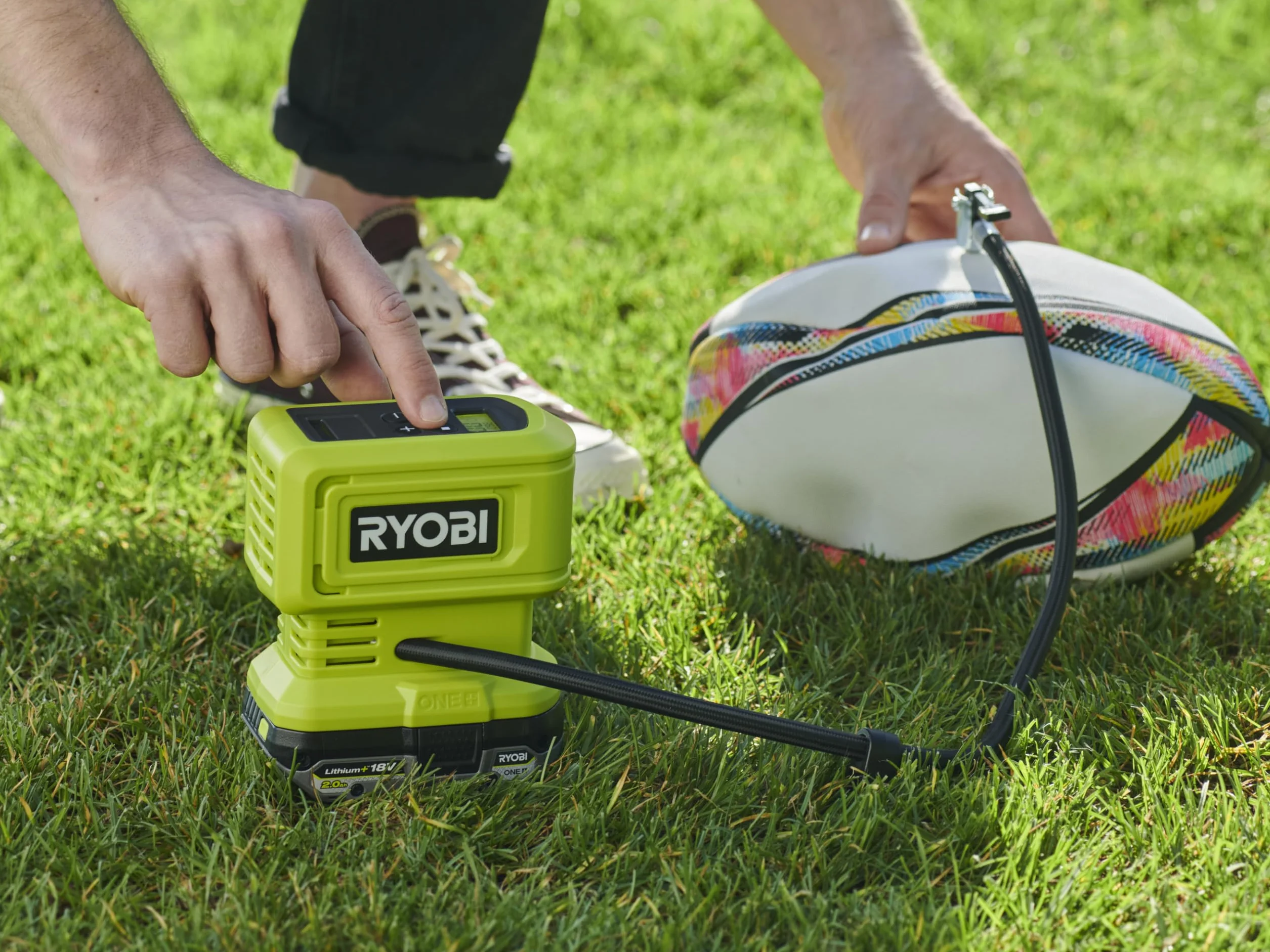 Ryobi Kompresor bezprzewodowy 18 V ONE+ 11 barów RPI18