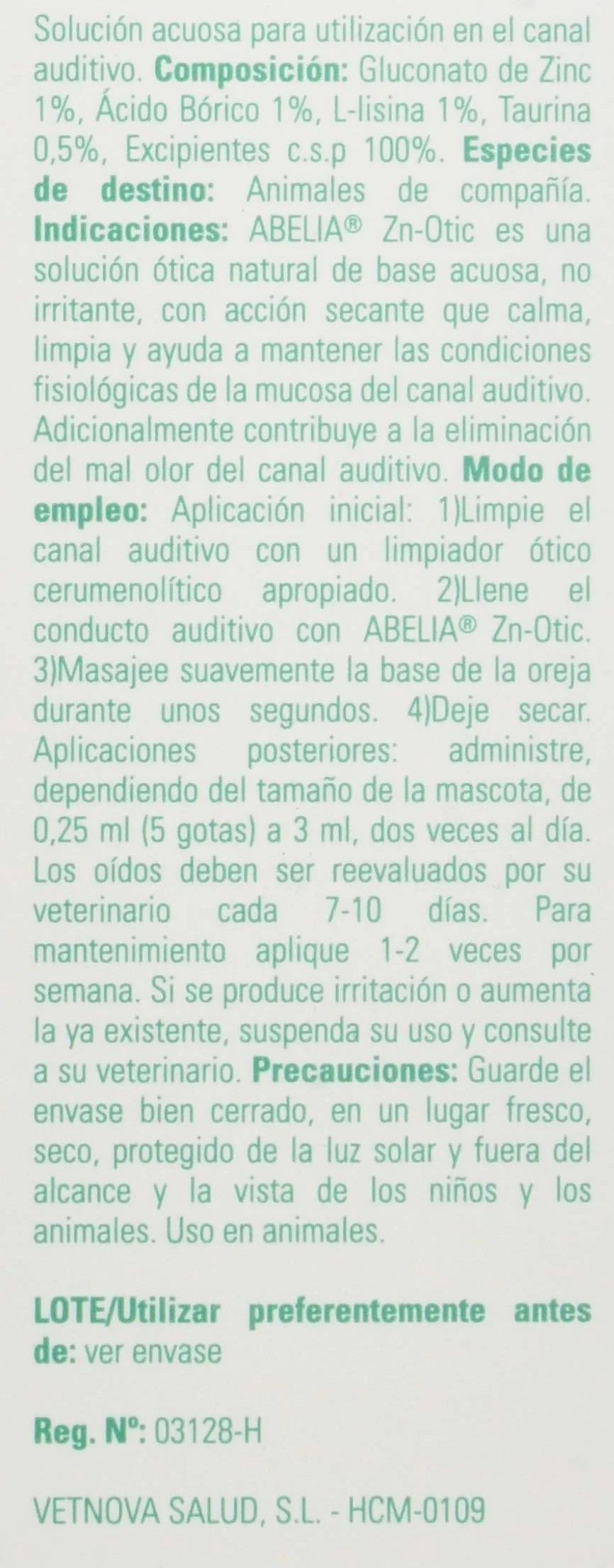 ABELIA® Zn-Otic