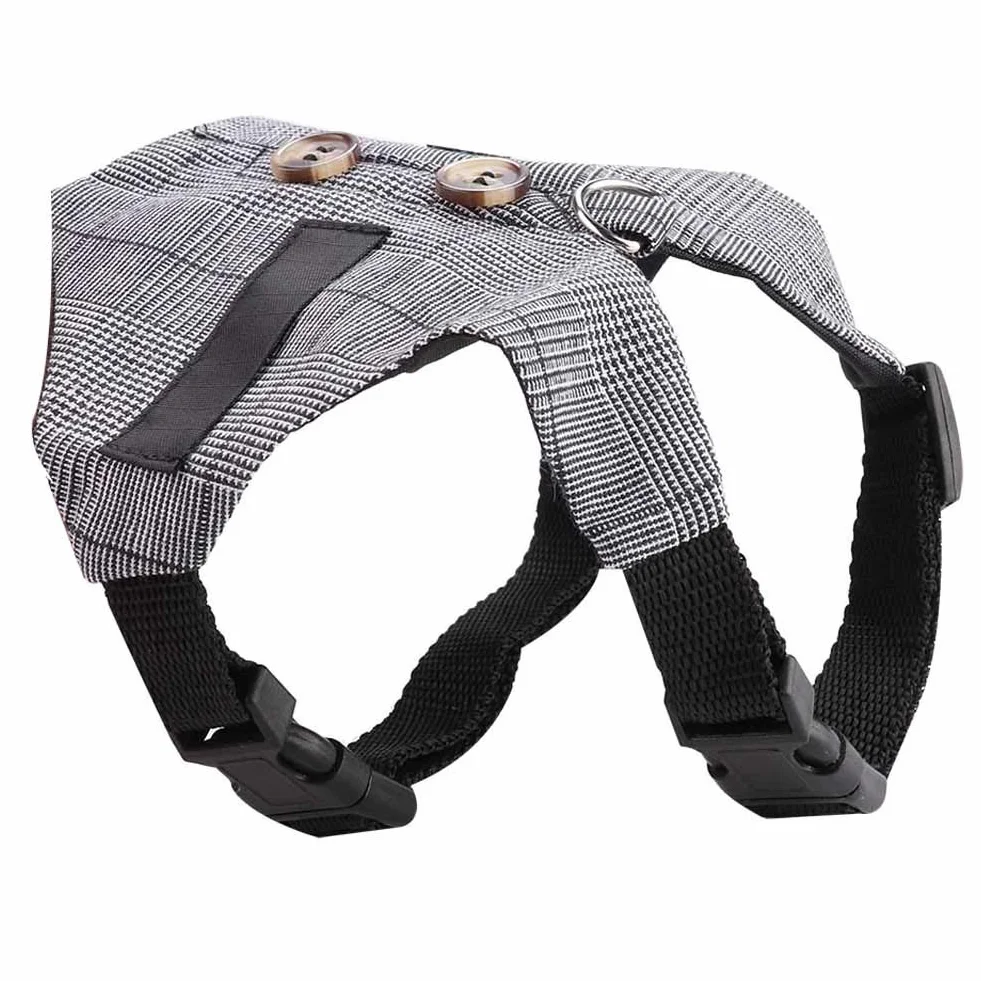 Tnfeeon Rabbit Soft Breathable Harness mit Leine, Pet Rabbit Kleintier Walking Harness Weste Leine Blei(L)