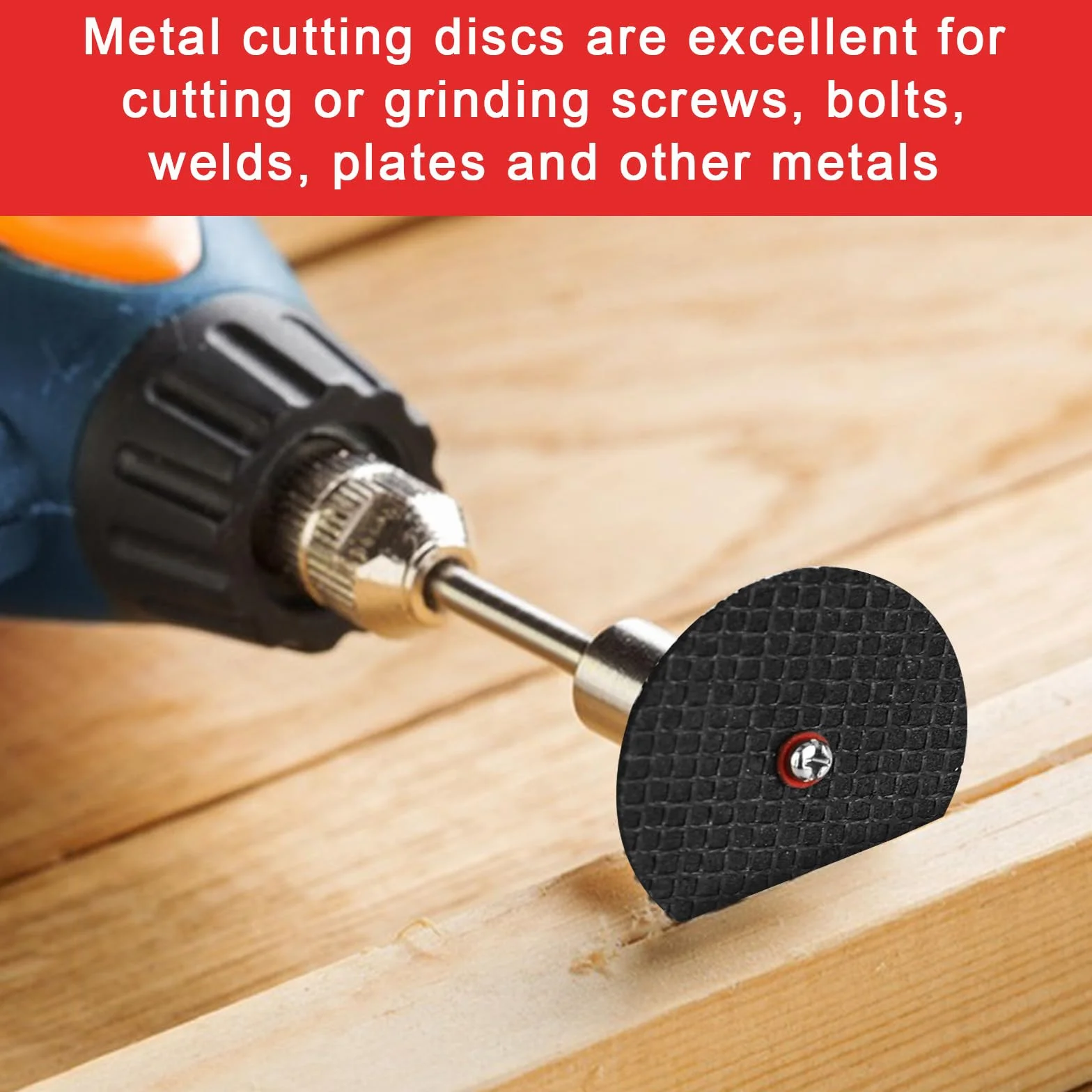 60 sztuk tarcz do cięcia kompatybilnych z Dremel, mini metalowe tarcze tnące z 8 sztukami trzpienia 3 mm i 1 śrubokrętem, akcesoria do narzędzi obrotowych, koła tnące