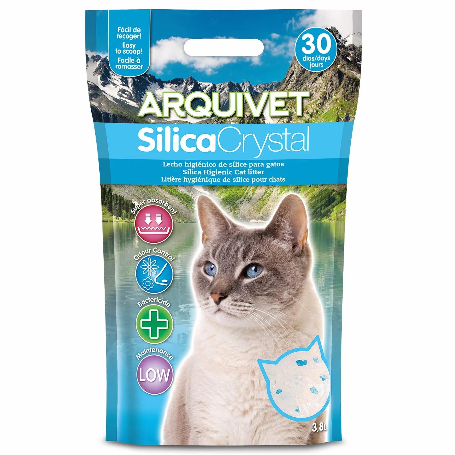 Arquivet Silicacrystal neutralna 3,8 l