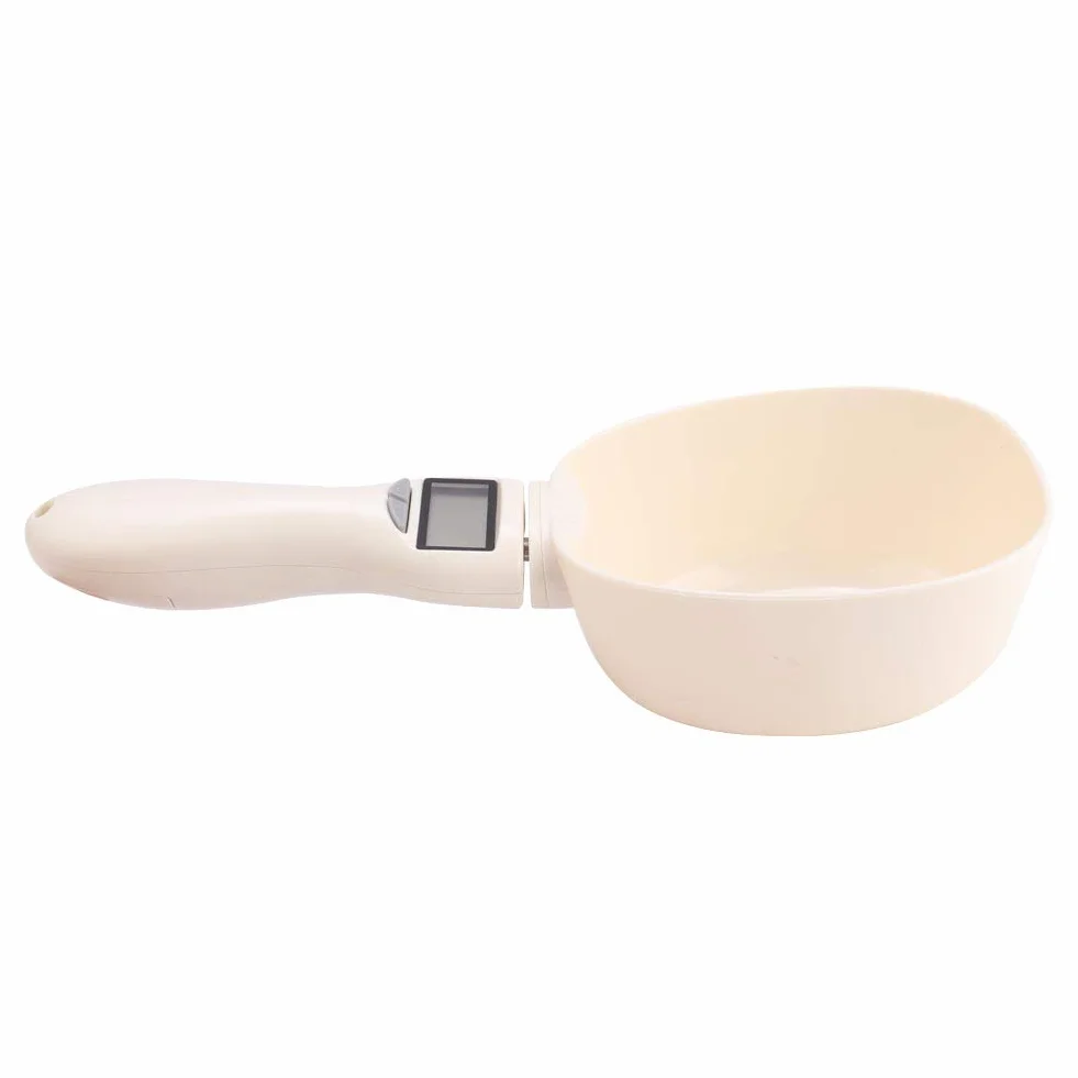 Ejoyous Cyfrowa Miarka do Karmy dla Psów i Kotów - Dozownik do Suchej Karmy dla Zwierząt