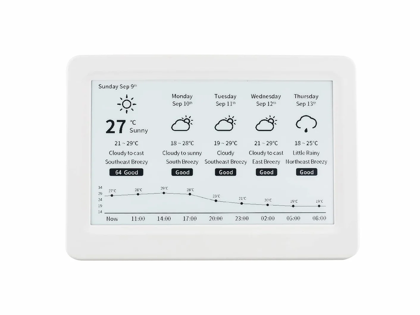 Waveshare 7.5inch Passive NFC-Powered e-Paper No Battery Wireless Data Transfer